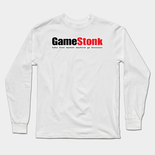 Game Stonk Long Sleeve T-Shirt by Go4Delta